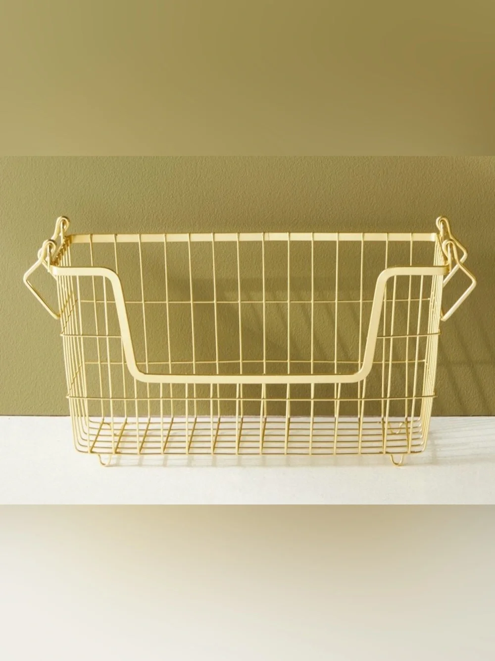 Barbara Stackable Wire 3-Tier storage bin/ Bath Organizer